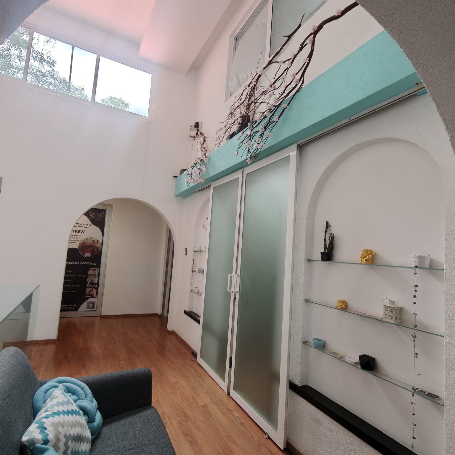 Sala de espera y recepción